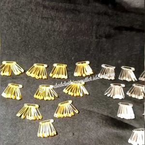 ( ISI 10/20/30/40/50/100 PCS ) PENITI KECIL EMAS SILVER / PENITI MINI GOLD SILVER / PINITI SERBAGUNA / PIN PERALATAN MENJAHIT / JARUM PENITI KECIL HARGA GROSIR DAN ECERAN | PGS7819