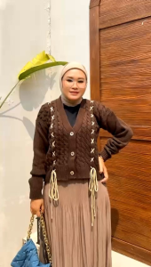 Setelan Rok Knit Rajut Anasya Bu Sisterdiva