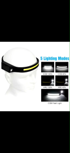 Lampu Senter Kepala Sensor Gerak: Praktis & Efisien