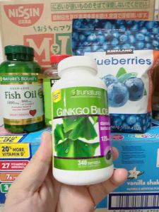 VIÊN UỐNG BỔ NÃO TRUNATURE GINKGO BILOBA 120MG Của Mỹ 340 Viên- Date 10/2028