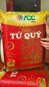 Gạo Tứ Quý (ST25) - Dẻo ngọt dai cơm - Vietnam Certified Organic - Canh tác theo tiêu chuẩn hữu cơ - Túi 5kg