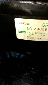 KOMPRESOR NORMAL KULKAS 1 PINTU (ORIGINAL COPOTAN RANDUM)