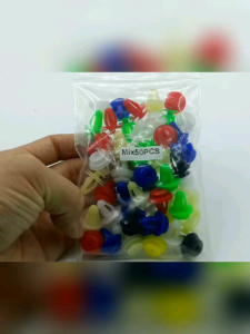 Klip Panel Pintu Mobil Clip Doortrim Universal 50 PCS Mix Color - Aksesoris Interior Kendaraan
