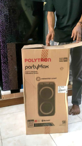 POLYTRON Speaker PartyMax PPS-8L22 [8 Inch] Portable Wireless