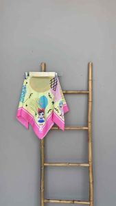 Voal Printing Anak Lol 3D Abstrak / Hijab Anak Motif Lucu