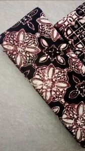 Kain Batik Cap Garutan 2 Series - Motif Kawung Kombi Series - Batik Cap (Bukan Batik Print) - Fashion Batik Pria Wanita - Batik Kombinasi