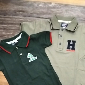 KIDS POLO T-SHIRT GREEN COLOUR