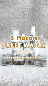 MS GLOW SKINCARE ALL PAKET WAJAH NEW SERIES ORIGINAL