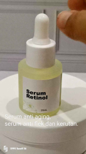 Retinol serum / serum glowing /serum bebas kerutan dan flek hitam 20ml