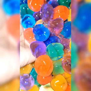 25 BUTIR HYDROGEL SUPER JUMBO WATERBEADS/MEDIA TANAM ( CAMPUR WARNA )