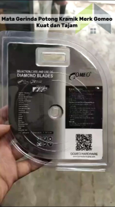 Mata Pisau Gerinda Kramik Granit Ukuran 4 inch / GOMEO Diamond Wheel