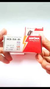 Cầu dao tự động (Aptomat - CB Cóc)  15A 20A 30A 40A thương hiệu Sopoka