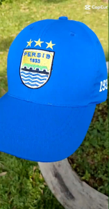TOPI BORDIR PERSIB DEWASA / TOPI BASEBALL PERSIB