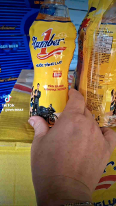 12 chai nước ngọt tăng lực number one vàng 320ml hạn sử dụng luôn mới