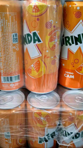 thùng 24 lon nước ngọt mirinda cam 330ml đậm đà thơm ngon đúng vi cam nhiều vitamin C tốt cho sức khỏe hạn sử dụng luôn mới