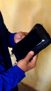 RUDEUS Sling Bag Waterproof Tas Hp Hanging Wallet