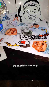 Stiker Deddy Mulyadi Maung Bodas & Bapak Aing: Desain Unik untuk Kendaraan