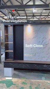 🔥FREE INSTALLATION🔥 NEW OFFER TV Cabinet 8ft ~ Hanging Cabinet ~ TV Cabinet Viral Murah