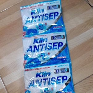 antisep renceng deterjen bubuk isi 6 sct - anti bakteri dan virus