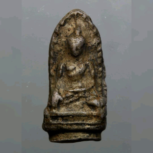 พระรอดมหาวันลำพูน พิมพ์ตื้นเนื้อเขียว หายากมาก