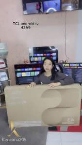 Led TCL 43 inch 43inch 43A9 A9 FHD 1080 Android 11 Netflix bluetooth Voice Command HDR 10