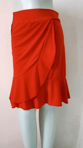 Rok Span Layer Samping - Spandex Jersey Premium - Line Dance Belly Dance Salsa Zumba