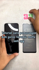 Anti Gores Full Ceramic & Spy Privasi untuk Vivo Y Series
