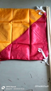 Bendera Semapur Pramuka 2 Tongkat +2 Bendera