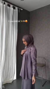 JEMMA KURUNG SET Dress Pesta/Setelan Wanita Terkini/Dress Muslimah/Dress wanita terkini