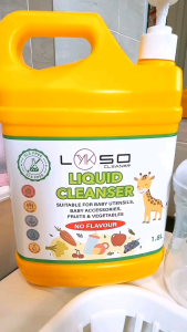 Lykso Liquid Cleanser (Baby Accessories Fruits & Vegetables) High Quality 1.8 Liter