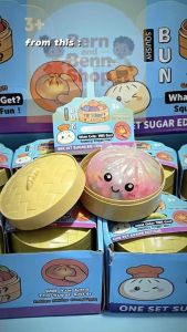 Squishy Unicorn Dumpling Rainbow Mystery Box with Light —Sugar Edition | Cute Dumpling Fidget Toy
