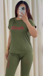 Coca cola terno leggings for woman fit medium up tp large