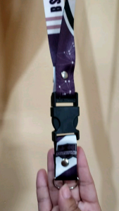 COTTON LANYARD ID LACE REVERSIBLE ONE SIDED PRINT Psychology Pampanga State University. Double sided design with psychology theme. Side release buckle. Suitable for ID cards.