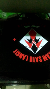 Kaos Pria Sablon Dtf Komunitas Layangan Adu JEPRET ABIS Lengan Pendek