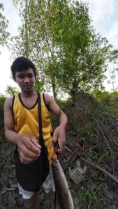 โครงเบ็ดเกี่ยวเขียดV2 (สำหรับใต้น้ำ) Byคนบ้า-ตกปลา