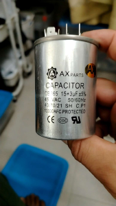 AIRCON DUAL Capacitor 15+3 Uf 450VAC: Essential Electrical Component Details