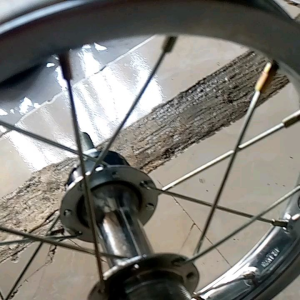 pelek sepeda belakang uk12inci