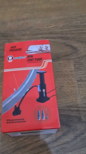 《ODESSY M43B-02》Mini Foot Pump Pompa Injak Sepeda Motor Bola Pelampung Dll