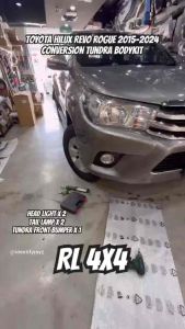Toyota Hilux revo rocco rogue 2016 - 2024 Tundra front bumper grill bodykit body kit head tail lamp light fender lip