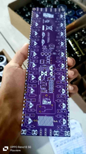 Pcb tr final 2U 10 set Toshiba lengkap protector speaker dan led indikator double layer