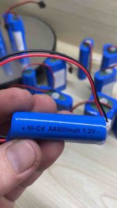 Pin sạc 1.2v Ni-Cd 800mah cho đèn exit đèn khẩn cấp đèn sự cố