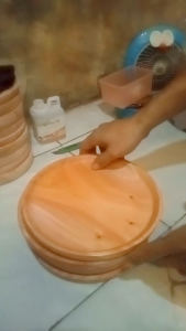 Piring Kayu Mahoni 10-30 cm: Pilihan Terbaik untuk Piring Saji