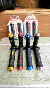 Handgrip Barracuda Super Empuk + Jalu Stang CNC Italy Universal Semua Motor - Grip Barracuda RCB + Jalu CNC Import Bahan Super Lembut dan Nyaman