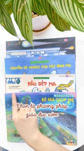 Truyện Ehon bé 3-4-5 tuổi - Bé ma giúp mẹ