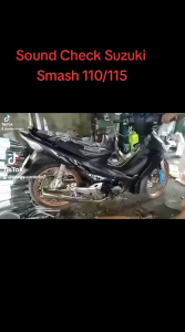 SUZUKI SMASH 115 Chicken Pipe Pure Stainless