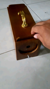 Box Burung Kayu Jati Finishing