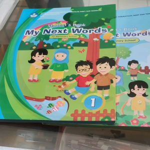 Buku bahasa Inggris Kurikulum Merdeka My Next Words kelas 1 2 3 4 5 6