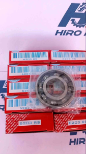 Laker Bearing 6203 ZZ / 6203 RS INDOPARTS ORIGINAL roda belakang Revo Supra Karisma Grand dan Astrea