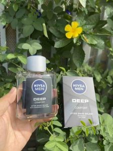 Dưỡng da và giảm kích ứng da sau cạo râu Nivea Men Deep Comforting Post Shave Spash chai 100ml