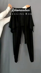 Legging Rok Wanita Olahraga Spandek Import Terbaru // Legging Rok Jumbo Skirt Sport Termurah 2024